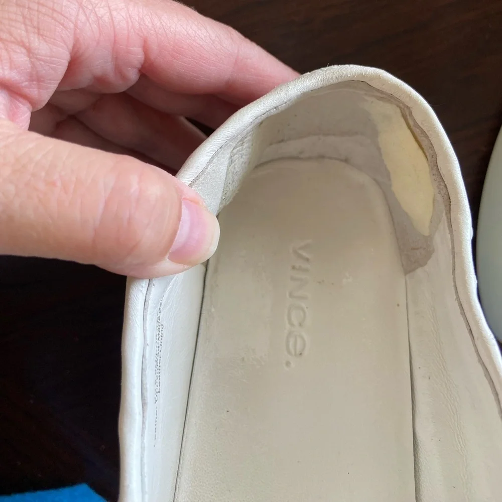 Vince Cream Woven Platform Slip-On Sneakers